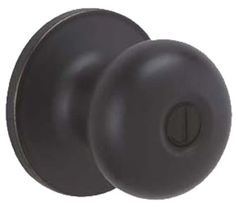 Dexter By Schlage J40Str716 Stratus Bed And Bath Knob, Aged Bronze