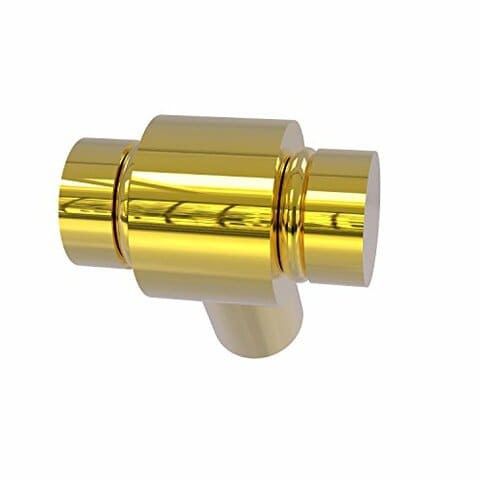 Allied Brass K-10 1-1/8 Inch Cabinet Knob, Polished Brass