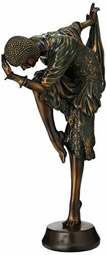 Design Toscano The Snake Dancer Art Deco Sculpture