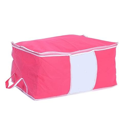 Kuber Industries Non Woven Underbed Storage Organiser, Pink