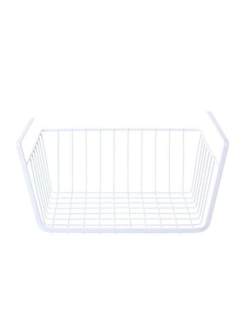 Generic Under Shelf Hanging Storage Basket White