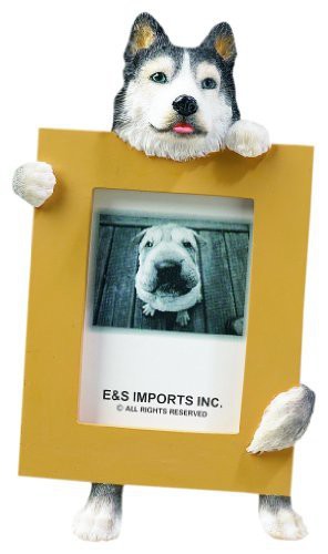 E&amp;S Pets Siberian Husky Dog 2.5&#39;&#39; X 3.5&#39;&#39; Photo Frame