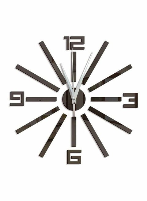 Sharpdo Artistic Wall Clock Black 25X26cm