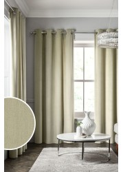 Matte Velvet Curtains Eyelet Lined