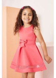 Lipsy Mini Scuba Bow Dress