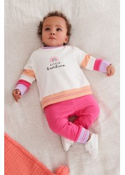 Baby Sweatshirt And Jogger Set (0mths-2yrs)