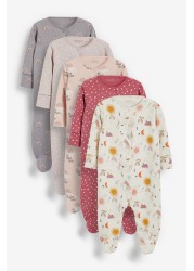 Baby 5 Pack Sleepsuits (0mths-2yrs)