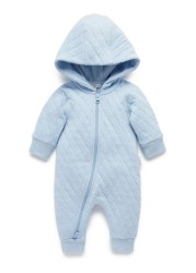 Purebaby Quilted Growsuit