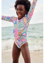 Long Sleeved Swimsuit (3-16yrs)