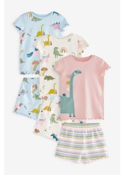 3 Pack Short Pyjamas (9mths-12yrs)