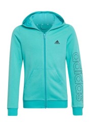 adidas Girls Linear Zip Through Hoodie