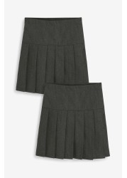 2 Pack Pleat Skirts (3-16yrs) Slim Fit