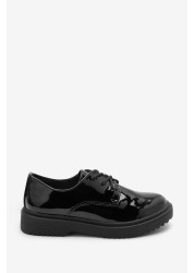 School Chunky Lace-Up Shoes Standard Fit (F)