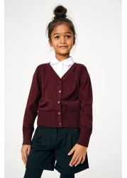 School V-Neck Cardigan (3-16yrs)