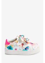 Baker by Ted Baker Floral Bow Trainers