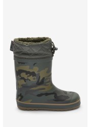 Warm Lined Cuff Wellies