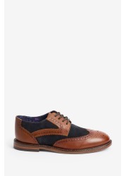 Leather Brogues Standard Fit (F)