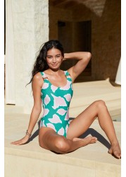 Trim Scoop Swimsuit