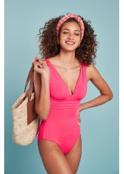 Plunge Tummy Control Swimsuit