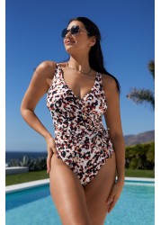 Ruched Side Tummy Control Swimsuit Regular/Tall