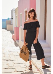 Off Shoulder Jumpsuit