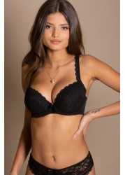 Pour Moi Rebel Padded Plunge Bra