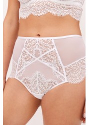 Lace Knickers High Rise