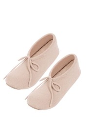 Pure Luxuries London Millom Cashmere & Merino Wool Slippers