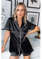 Lipsy Satin Short Pyjama Regular