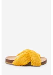 Cork Crossover Slippers