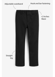 School Formal Straight Trousers (3-17yrs) Plus Waist