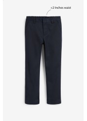 School Formal Straight Trousers (3-17yrs) Plus Waist