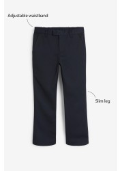 Formal Slim Leg Trousers (3-17yrs) Regular Waist