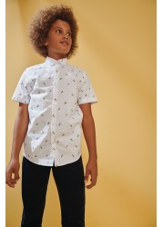 Oxford Shirt (3-16yrs) Short Sleeve