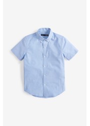 Oxford Shirt (3-16yrs) Short Sleeve