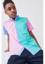 Oxford Shirt (3-16yrs) Short Sleeve