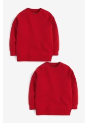 2 Pack School Crew Sweaters (3-16yrs)