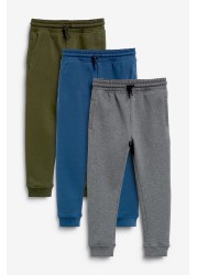 3 Pack Joggers (3-16yrs) Skinny Fit