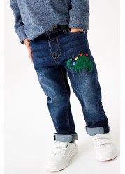 Five Pocket Jeans With Stretch (3mths-7yrs) Slim Fit