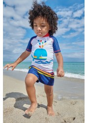 2 Piece Rash Vest And Shorts Set (3mths-7yrs)