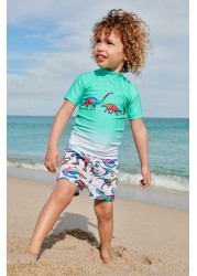 2 Piece Rash Vest And Shorts Set (3mths-7yrs)