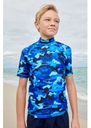 Short Sleeve Sunsafe Rash Vest (3-16yrs)