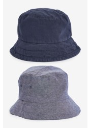 2 Pack Bucket Hats (1-16yrs)