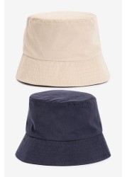 2 Pack Bucket Hats (1-16yrs)