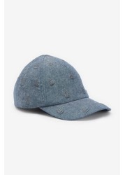 Embroided Chambray Cap (3mths-10yrs)