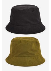 2 Pack Bucket Hats (1-16yrs)