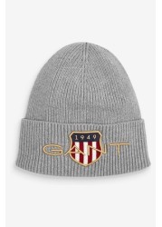 GANT Teen Boys Archive Shield Beanie