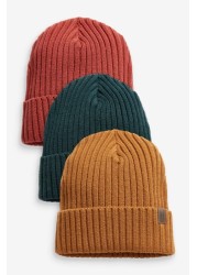 Beanie Hats 3 Pack (1-16yrs)