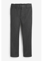 School Formal Straight Trousers (3-17yrs) Regular Waist