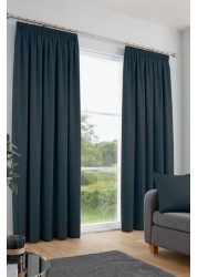 Fusion Galaxy Light Reducing Pencil Pleat Curtains